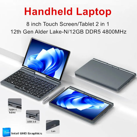 One GX P8 Pocket Laptop