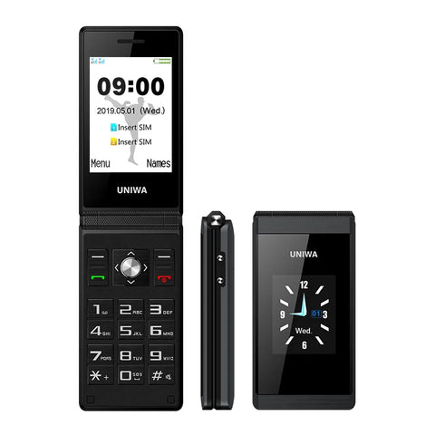 UNIWA X28 Flip Phone