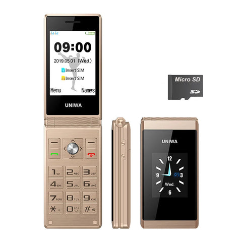 UNIWA X28 Flip Phone