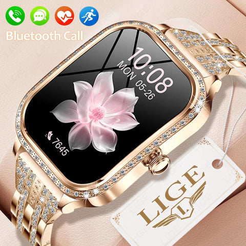 LIGE Women's Fashion Smartwatch