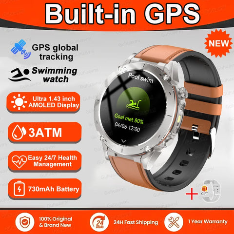 GUHUAVMI 2025 New Smartwatch