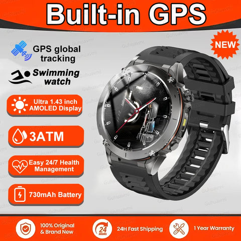 GUHUAVMI 2025 New Smartwatch