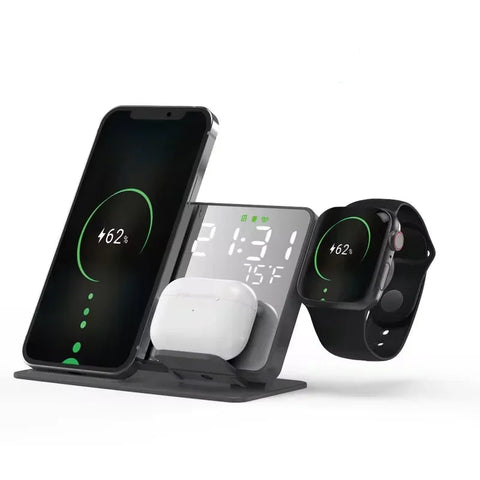 VIKEFON 3-in-1 Wireless Charger