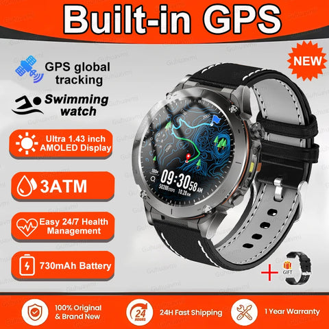 GUHUAVMI 2025 New Smartwatch
