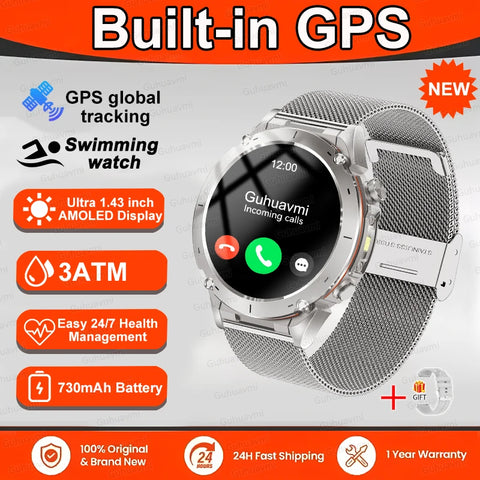 GUHUAVMI 2025 New Smartwatch
