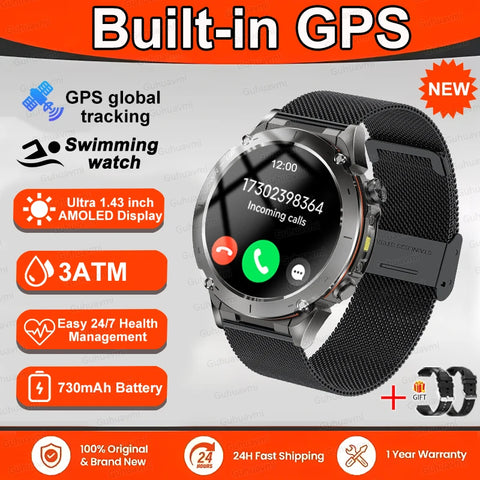 GUHUAVMI 2025 New Smartwatch