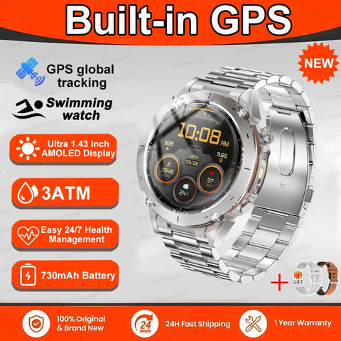 GUHUAVMI 2025 New Smartwatch