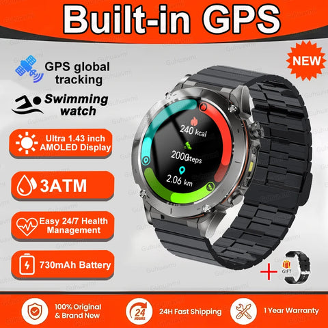GUHUAVMI 2025 New Smartwatch