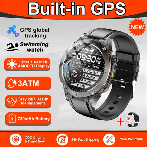 GUHUAVMI 2025 New Smartwatch