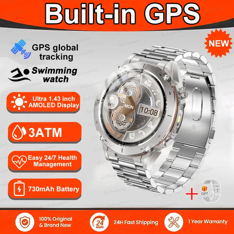 GUHUAVMI 2025 New Smartwatch
