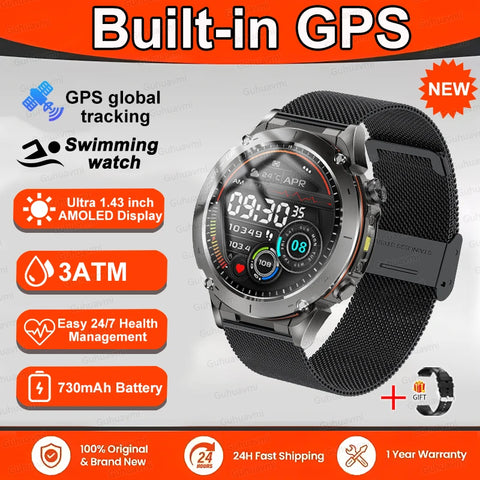 GUHUAVMI 2025 New Smartwatch