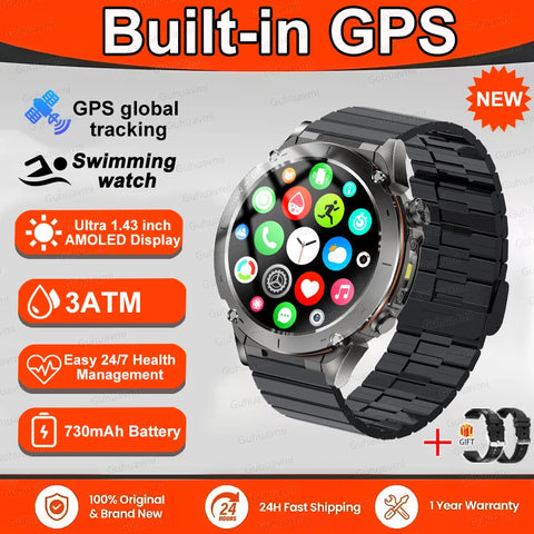 GUHUAVMI 2025 New Smartwatch