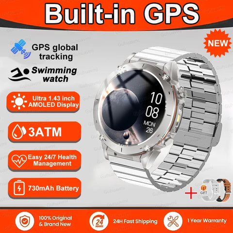 GUHUAVMI 2025 New Smartwatch
