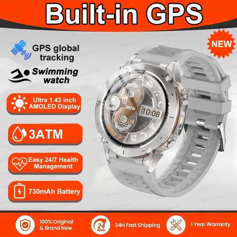 GUHUAVMI 2025 New Smartwatch