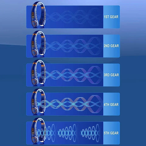 Mini hanging neck fan