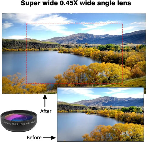 2 in 1 Cell Phone Camera Lens Kit