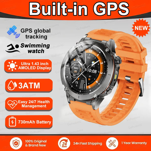 GUHUAVMI 2025 New Smartwatch