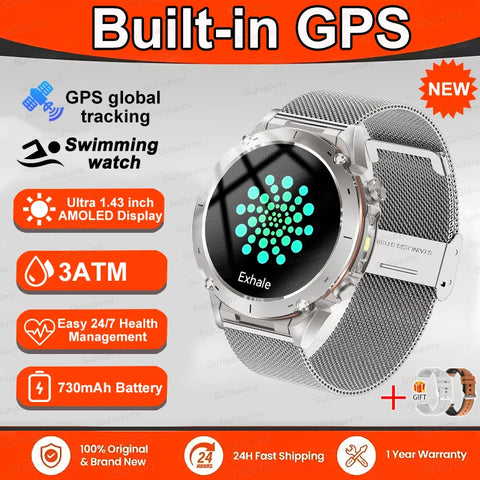 GUHUAVMI 2025 New Smartwatch