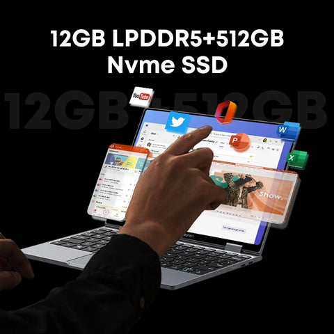 CHUWI MiniBook X 2-in-1 Tablet Laptop
