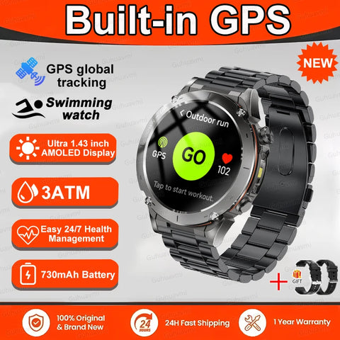 GUHUAVMI 2025 New Smartwatch