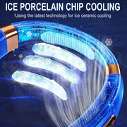 Mini hanging neck fan