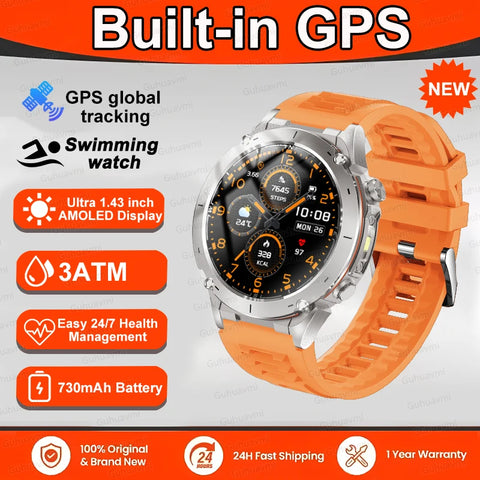 GUHUAVMI 2025 New Smartwatch