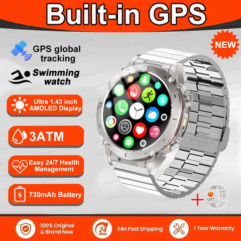 GUHUAVMI 2025 New Smartwatch